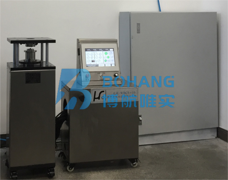 Micro scale sheet metal formability testing machine